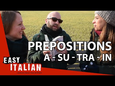 Italian prepositions: a,