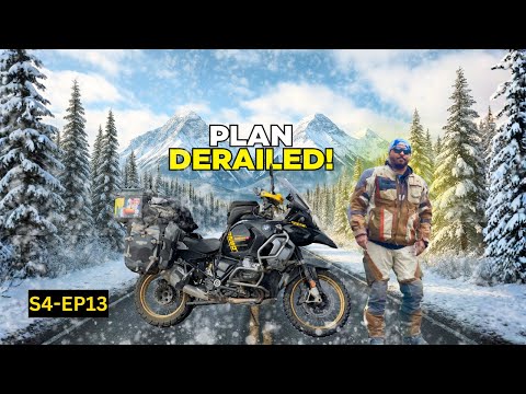 Lost All Navigation In Alaska S Wild Urdu Motovlog Alaska To Patagonia Motorcycle Tour S4 EP13 