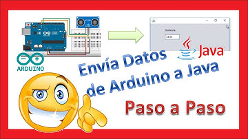 Lectura  desde Java, de un Sensor Ultrasonico conectado a una tarjeta Arduino