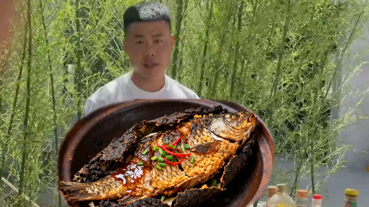 在家也能做大菜！今天挑战叫花鱼，坐等出锅开炫！