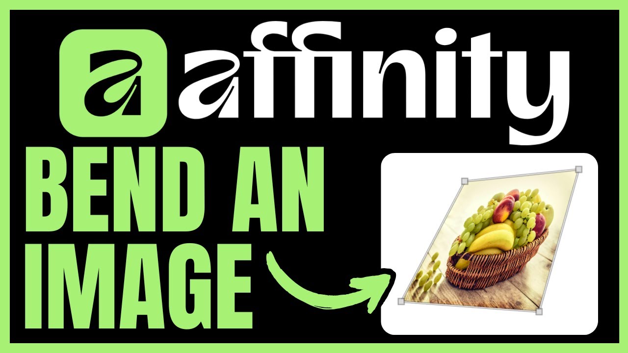 How To BEND AN IMAGE In Affinity Designer (QUICK & EASY) 2026