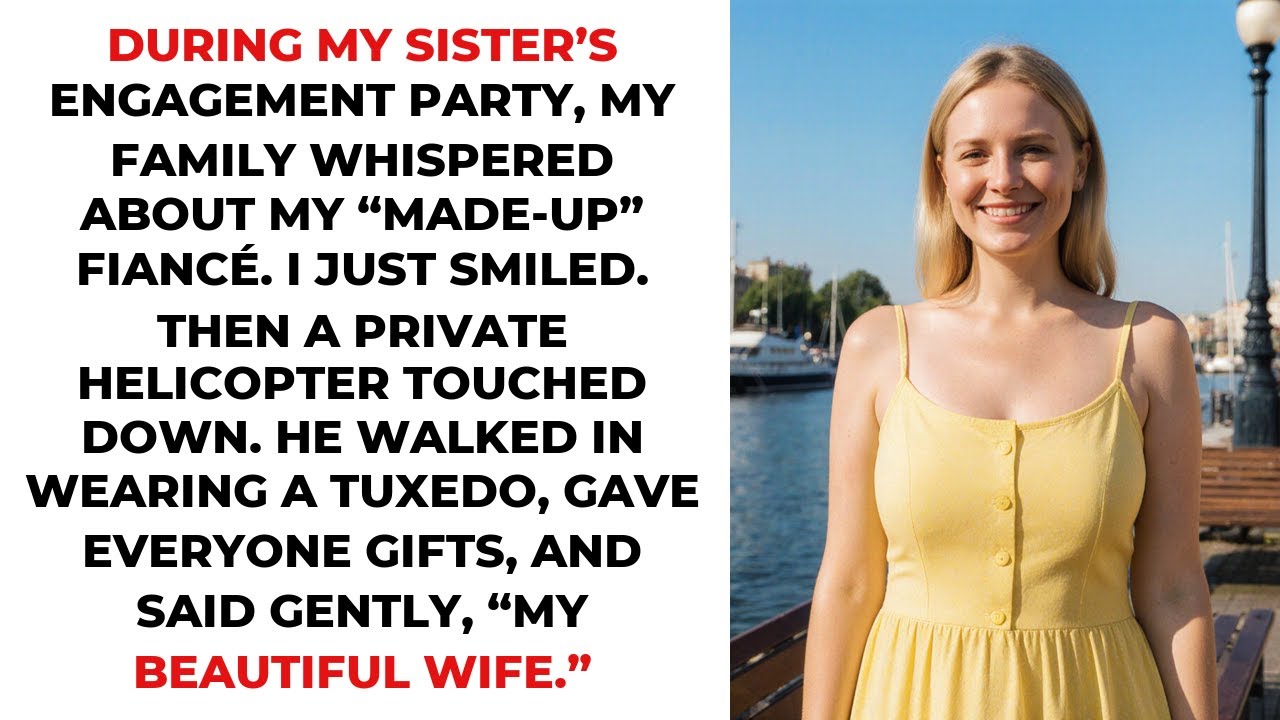 During My Sister’s Engagement Party, My Family Whispered About My “Made-Up” Fiancé. I Just Smiled...