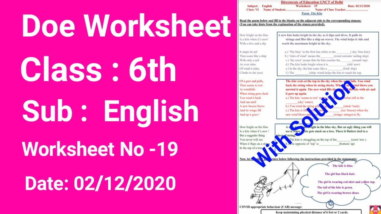 6th-class-english-worksheet-no-19-date-02-12-2020-youtube