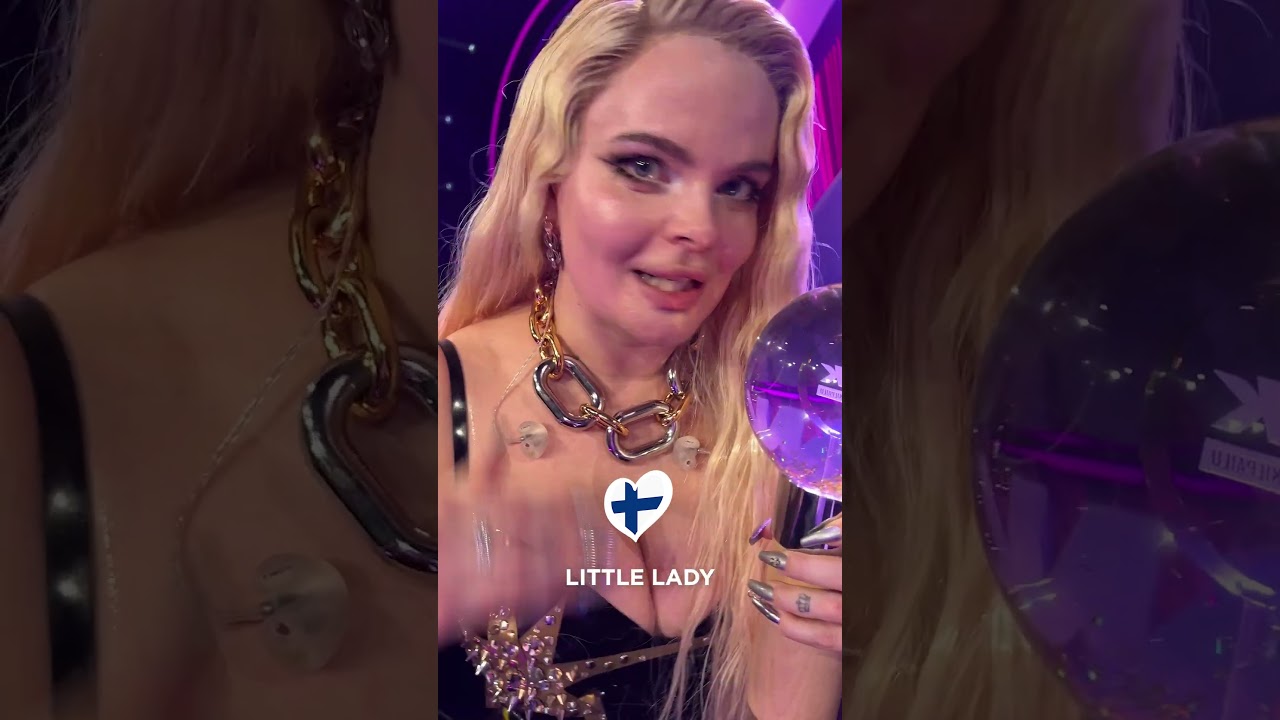 Erika Vikman says 'hey' 🙋 We say 'wunderbar' 🙋 Over to Finland's 