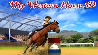 My Western Horse 3D Gameplay {Nintendo 3DS} {60 FPS} {1080p} screenshot 2