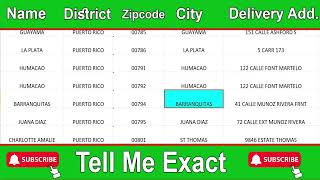 BarranQuitas Zip Code