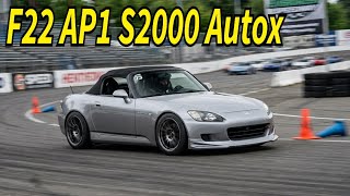 Shaking Down My New F22C S2000 at Autocross