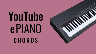 Youtube Epiano Chords - Play Epiano Chords With Your Computer Keyboard