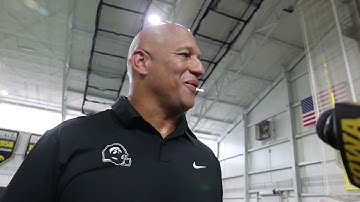 Iowa Football Media Day - Levar Woods