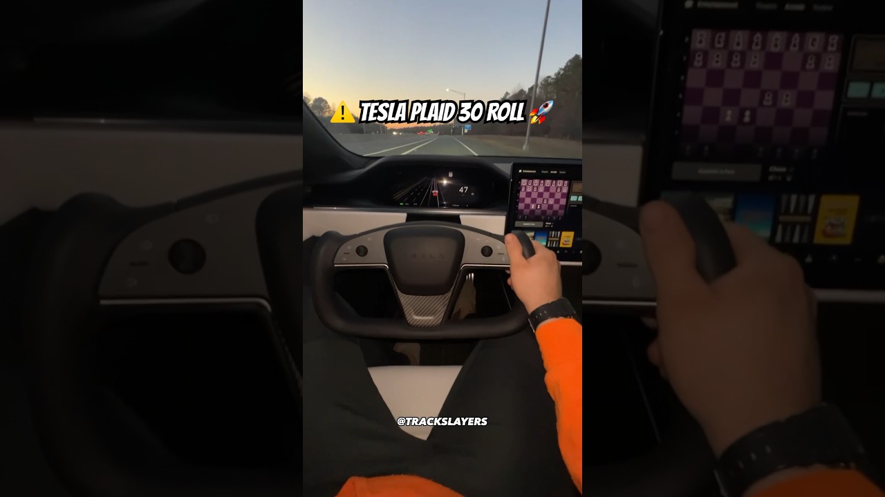 Tesla Model S Plaid Rolling Launch is even more DAUNTING than Launch Control 😳😅