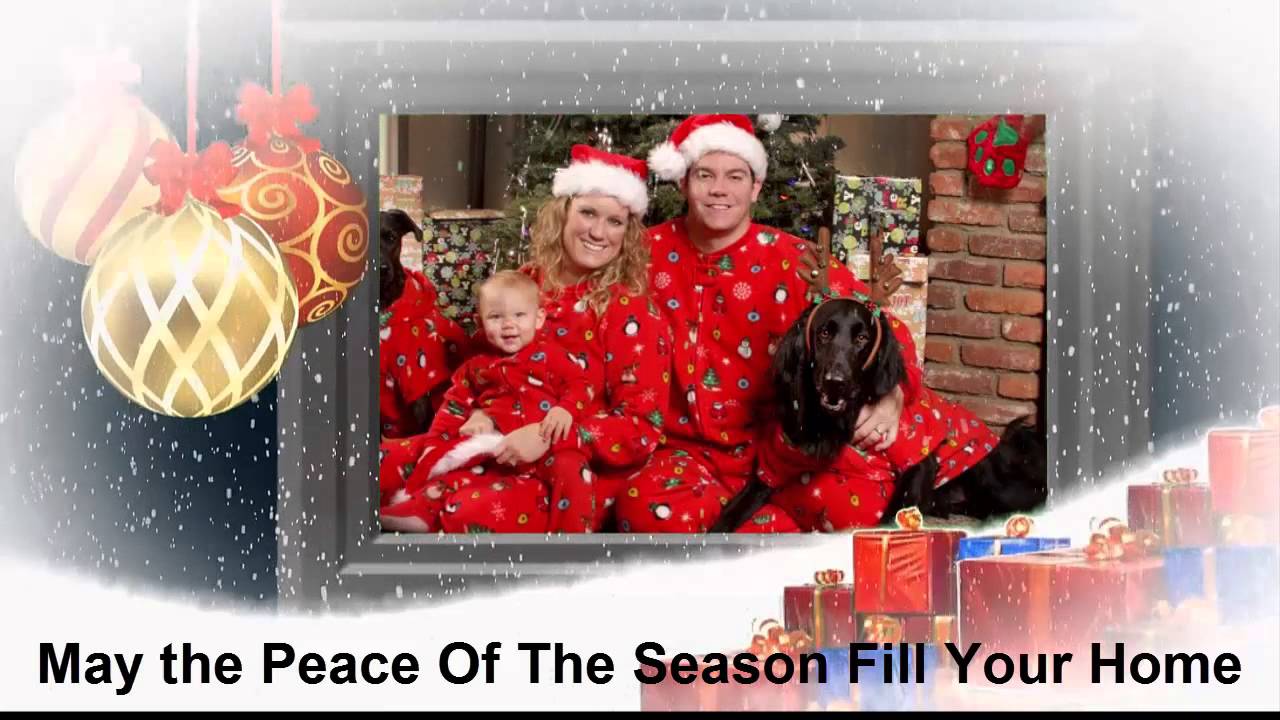 Sample Video Christmas Card YouTube