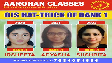 OJS 2025 BATCH BSA CLASS 2 (ODIA)-AAROHAN CLASSES-7684054656