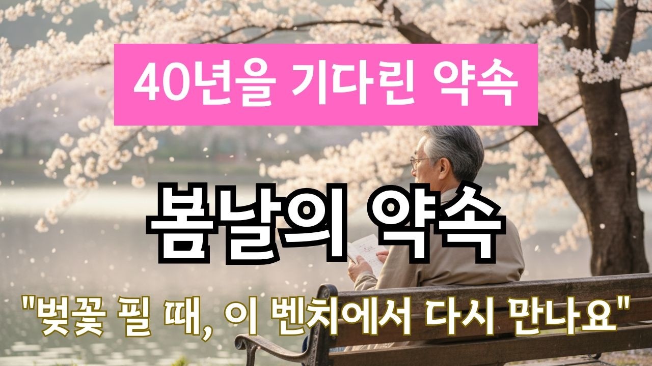 40년 동안 매년 같은 벤치에서 기다린 남자 [봄날의 약속]