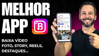 MELHOR APP PARA BAIXAR VÍDEO DO INSTAGRAM! ATUALIZADO 2026 screenshot 1