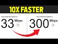 Increase Your Internet Speed FREE (2022)