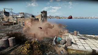 Fallout 4 Npc Battle - Deathclaw Vs Gunners