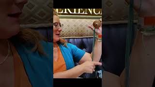 Travel Tip: Using Your Arm to Create a Skein #armskein #travelspinning #thetipsyspinster