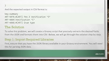 How to Easily Convert JSON to CSV Using Groovy Script