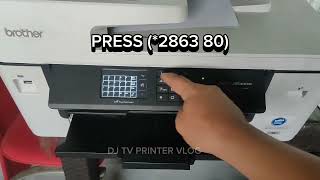 HOW TO FIX INK BOX FULL/ INK BOX NEARFULL BROTHER MFC J3540DW