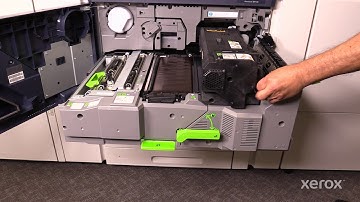 Xerox® PrimeLink® B9100/9110/9125/9136 Printer -  Paper Jam Clearance in the Fuser “2d 2e” Transport