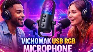 VICHOMAK RGB USB MICROPHONE