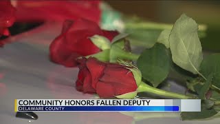 Delaware County community mourns death of sheriff’s deputy