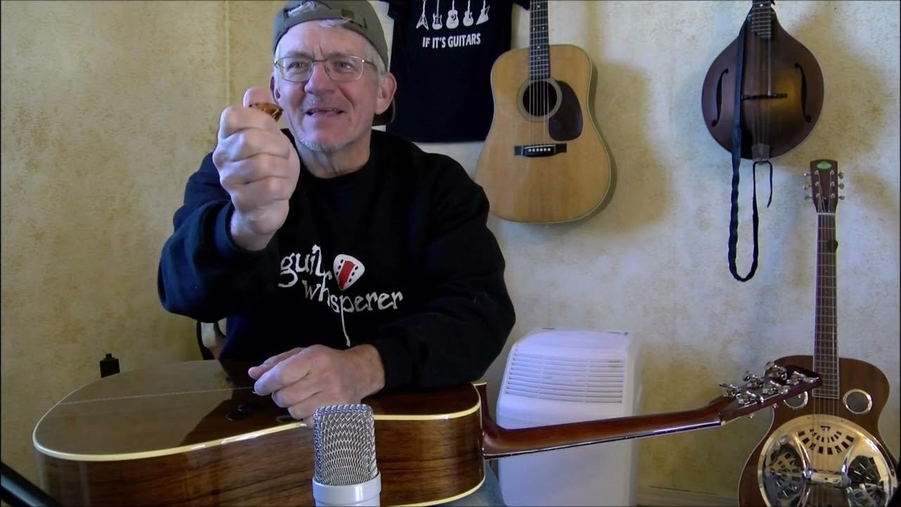 Thoughts on picks for flatpicking bluegrass guitar YouTube