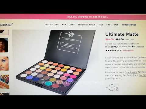 BH COSMETICS COUPONS 2019/2020