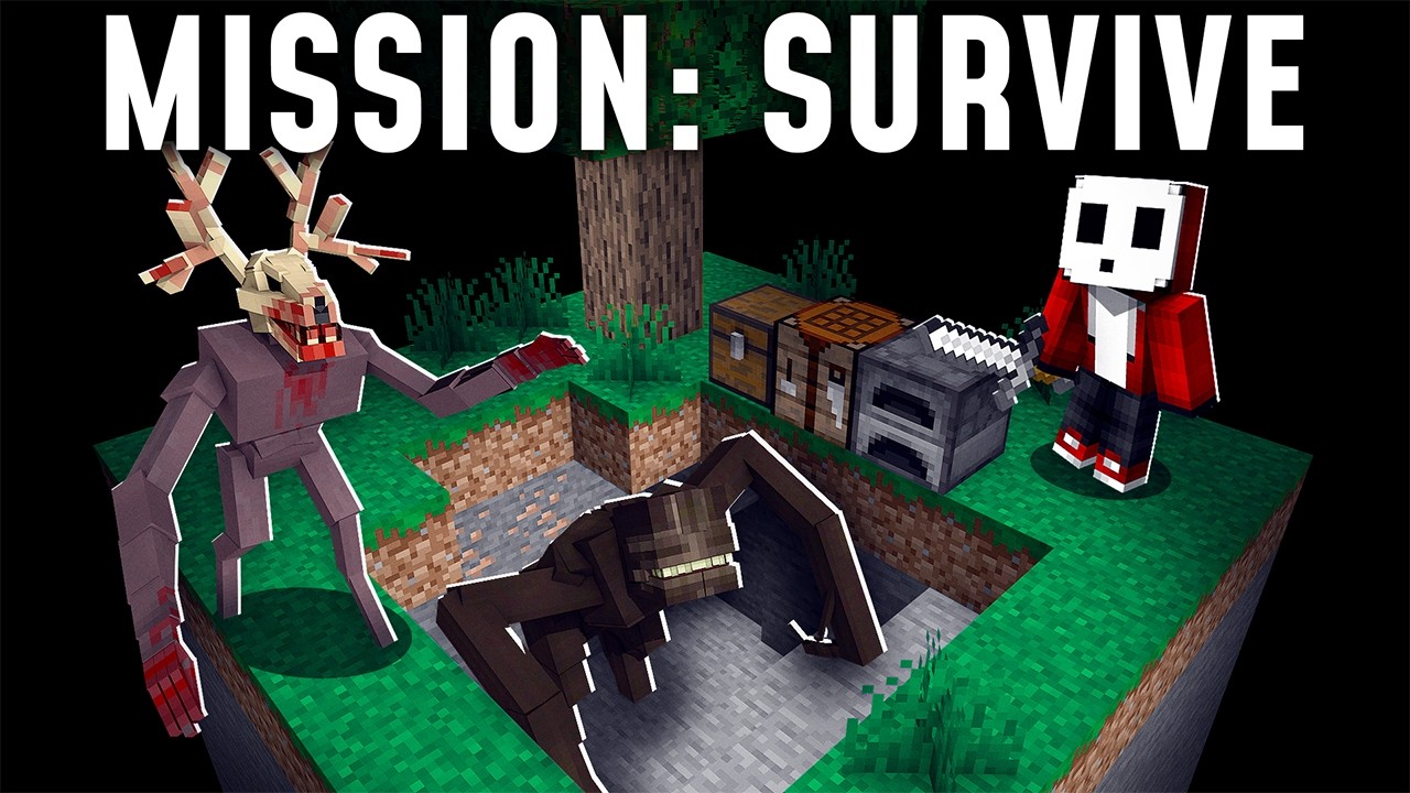 We Survived in THE VOID with 30 Horror Mods...