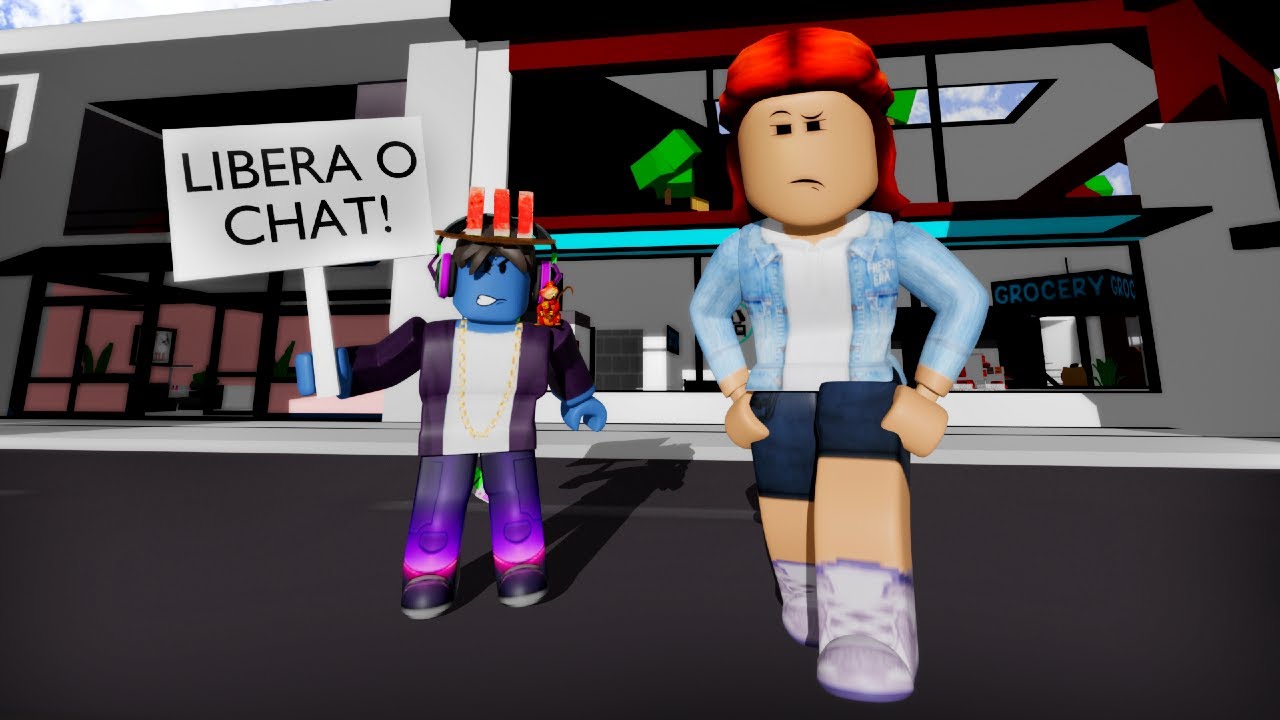Os jogadores de ROBLOX estão fazendo um PROTESTO pela VOLTA do CHAT