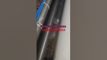 Inline micro perforator in #slittingmachine #holepunchingmachine #holemaking #perforación #macro