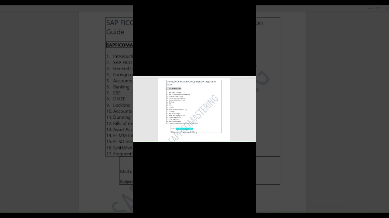 Interview prepartion guide short