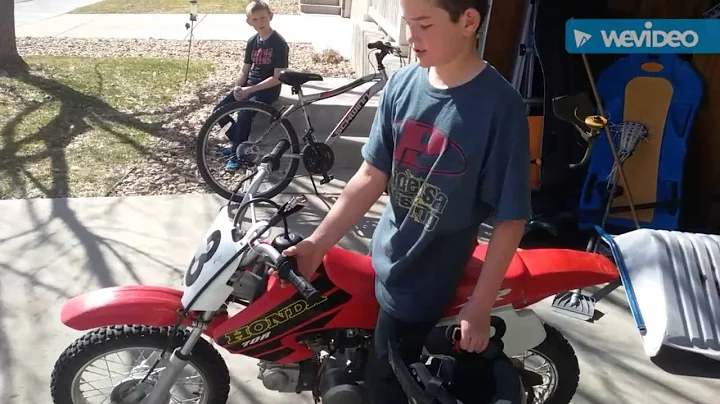 How to bump start a semi auto dirt bike