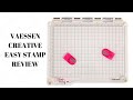 Vaessen creative easy stamp review