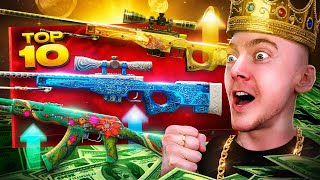 Top 10 MOST EXPENSIVE Trade-ups in CS2! ($20,000)