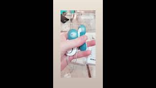 mbrio pregnancy earbud adapters - unboxing with Brittany