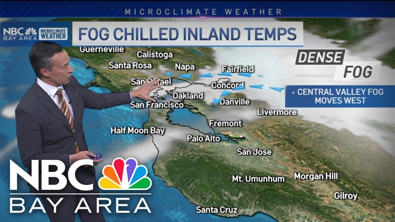 Rob's forecast: chilly temps and fog continue - YouTube