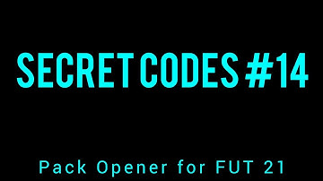 SECRET CODES #14 | Pack Opener for FUT 21