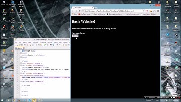 Simple Website Development (Time-Lapse)