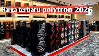 Harga speaker aktif polytron terbaru 2026 