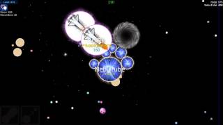 Nebulous "No Buttons Challenge" (agar.io)