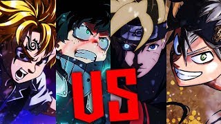 Boruto vs Deku vs Asta vs Meliodas | New Shonen Rap Battle | ArionS ft Senner y Otros