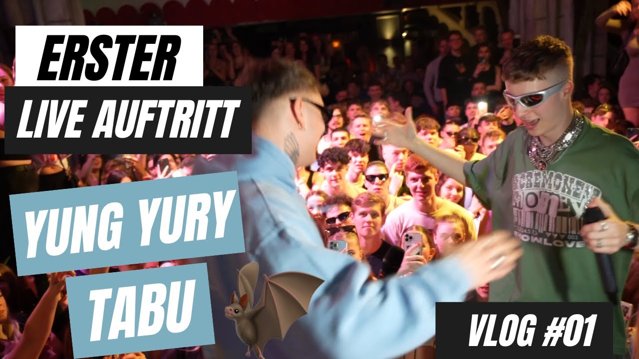 DAS ERSTE MAL TABU LIVE MIT YUNG YURY & CENKGO (VLOG #1)