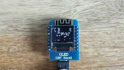 Game Of Life Clock - ESP8266 Wemos D1 Mini