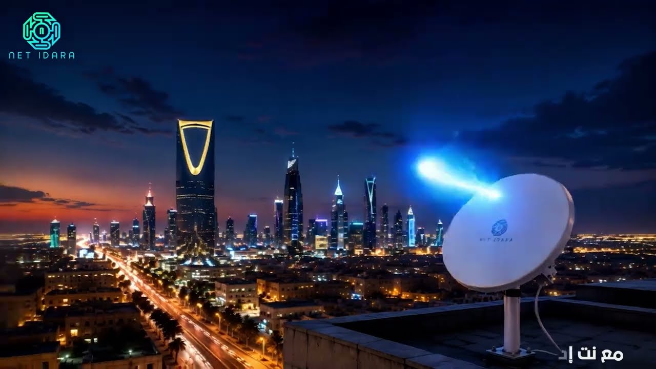 الفايبر الهوائي من نت إدارة