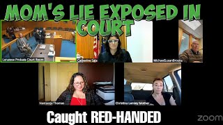 CAUGHT ON ZOOM: Mom Testifies While Driving After Claiming No Transportation