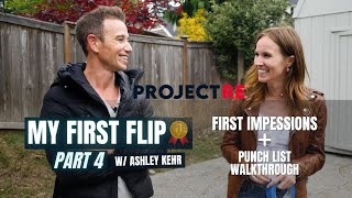 My First Real Estate Flip with Ashley Kehr (Part 4) | Punch List Walkthrough