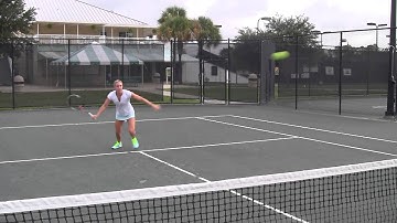 USTA Florida Go Pro Tennis Tip: The Split Step When Transitioning To The Net