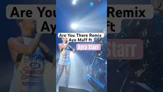 Ayra Starr Brings Out ayomaff  In Lagos To Preview Are You There Remix ayrastarr dettydecember