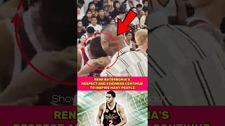 Play video: RENE BATERBONIA'S RESPECTFUL GESTURE WINS HEARTS #shorts
